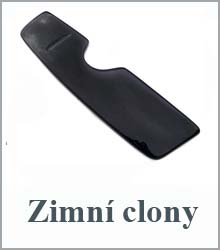 Zimní clony do masky