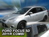 Deflektory FORD FOCUS III    5d 2011r. a výš (+zadní) COMBI