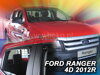 Deflektory FORD RANGER 4D 2012R  a výš (+zadní)