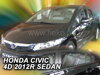 Deflektory HONDA CIVIC 4D 2012R  a výš SEDAN (+zadní)