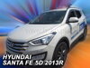 Deflektory HYUNDAI SANTA FE III 5D 2012R-> (+zadní)