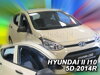 Deflektory HYUNDAI i10 II 2014R-> (+zadní)