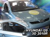 Deflektory HYUNDAI i20 3D 2010R  a výš