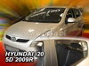 Deflektory HYUNDAI i20 5D 2009-2015R (+zadní)