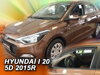 Deflektory HYUNDAI i20 II 5D 2015R->