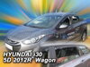 Deflektory HYUNDAI i30 5D 2012R  a výš (+zadní) Wagon