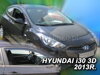 Deflektory HYUNDAI i30 3D 2013R->