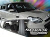 Deflektory KIA SOUL 5D 2009-2014R. (+zadní)