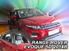 Deflektory RANGE ROVER EVOQUE 5D 2011R-> (+zadní)