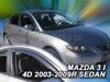 Deflektory MAZDA 3 I 4D 2003-2009R. SEDAN