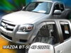 Deflektory MAZDA BT–50  4D  2007R.  a výš (+zadní)