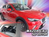 Deflektory MAZDA CX-3 5D 2015R-> (+zadní)