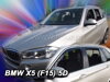 Deflektory BMW X5 (F15) 5D 2013R-> (+zadní )