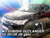 Deflektory MITSUBISHI OUTLANDER 5D 2012R-> (+zadní)