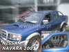 Deflektory NISSAN NAVARA / PICK UP D22 / NP300  2/4d 2001 – 2005r.