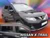 Deflektory NISSAN X-TRAIL III (T32) 5D 2013R->(+zadní)