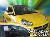 Deflektory OPEL ADAM    3D. 2013R. a výš