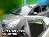 Deflektory OPEL MERIVA 5D 2010R. a výš (+zadní)