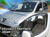 Deflektory PEUGEOT PARTNER 2008R.