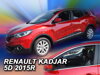 Deflektory RENAULT KADJAR 5D 2015R->