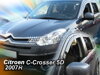 Deflektory CITROEN C-CROSSER 5D 2007R.  a výš