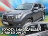 Deflektory TOYOTA LAND CRUISER J150 5D 2009R-> (+zadní)