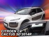 Deflektory CITROEN C4 CACTUS 5D 2014R->