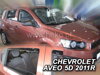 Deflektory CHEVROLET AVEO 5d 2011r. a výš (+zadní) HTB