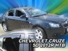 Deflektory CHEVROLET CRUZE 5D 2011R. a výš (+zadní) HTB