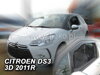 Deflektory CITROEN DS3 3d  2010r. a výš