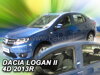 Deflektory DACIA LOGAN II 4D 2013R.-> (+zadní)