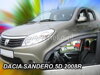 Deflektory DACIA SANDERO / STEPWAY 5D 2008-2012R