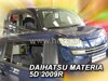 Deflektory DAIHATSU MATERIA 5D 2006R. a výš (+zadní)