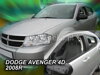 Deflektory DODGE AVANGER 4D 2008R. a výš (+zadní)