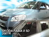 Deflektory ŠKODA FABIA II 5D  05.2007R.  a výš  HTB