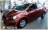 Ochranné lišty dveří Chevrolet Aveo HB/SEDAN 11R a výš, MODEL F-36