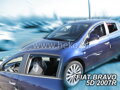 Deflektory FIAT BRAVO 5D 03.2007R  a výš (+zadní)