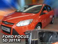 Deflektory FORD FOCUS III 4,5d 2011r. a výš (+zadní) SEDAN/ HTB