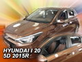 Deflektory HYUNDAI i20 II 5D 2015R-> (+zadní)