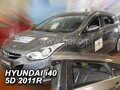 Deflektory HYUNDAI i40 5D 2011R  a výš COMBI (+zadní)