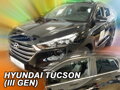 Deflektory HYUNDAI TUCSON III 5D 2015R-> (+zadní)