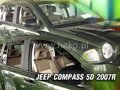 Deflektory JEEP COMPASS 5D 2007R  a výš (+zadní)