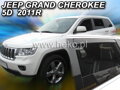 Deflektory JEEP GRAND CHEROKEE 5d  2011r. a výš (+zadní)