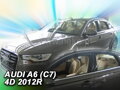 Deflektory AUDI A6 (C7) 2011R.-> (+zadní) SEDAN