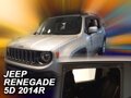 Deflektory JEEP RENEGADE 5D 2014R-> (+zadní)