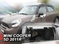 Deflektory MINI COOPER 5D 2011R.  a výš (+zadní)