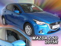 Deflektory MAZDA 2 IV 5D 2014R->