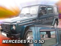 Deflektory MERCEDES klasa  G 5D (+zadní)