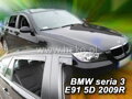 Deflektory BMW  seria 3, E 91, 5d  2005r.-> (+zadní) COMBI