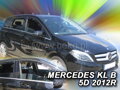 Deflektory MERCEDES klasa B W246 5D 2011R->